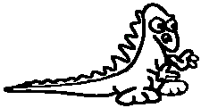 blue dinosaur