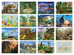 Dinosaur Murals