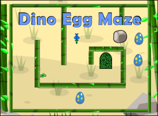 Dinosaur Egg Maze
